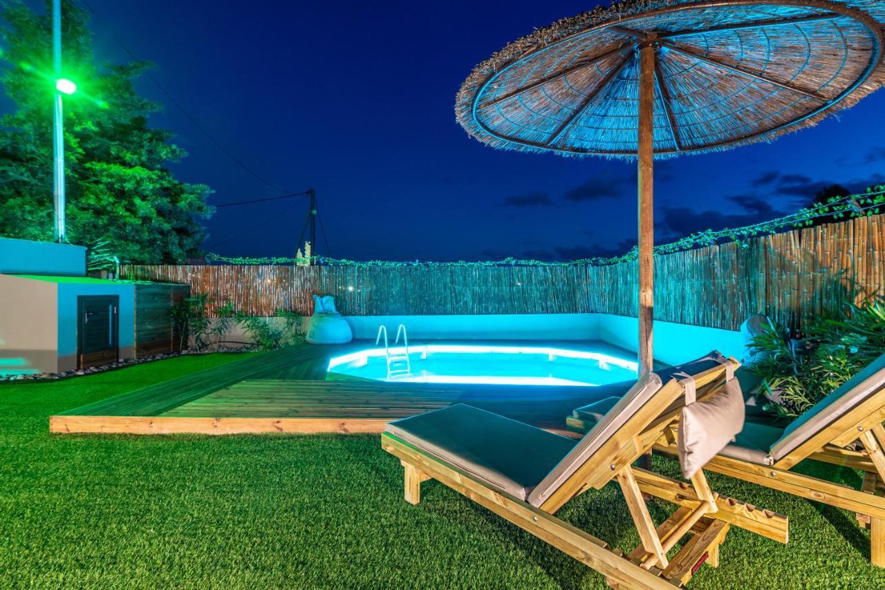 Cozy House With Pool Near Beach Gazi Экстерьер фото